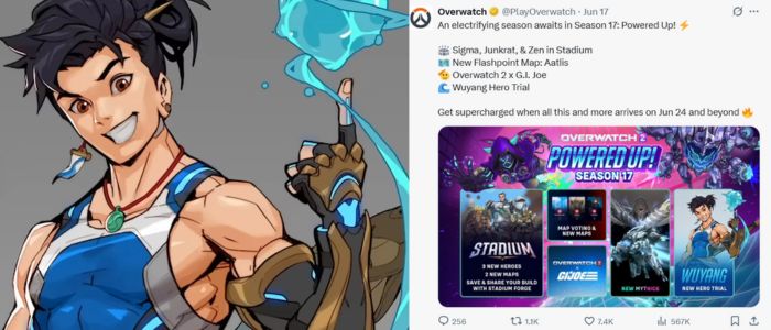 Overwatch 2 Season 17 Introduces New Hero Trial – Wuyang will Now be Available to Play for Some Time