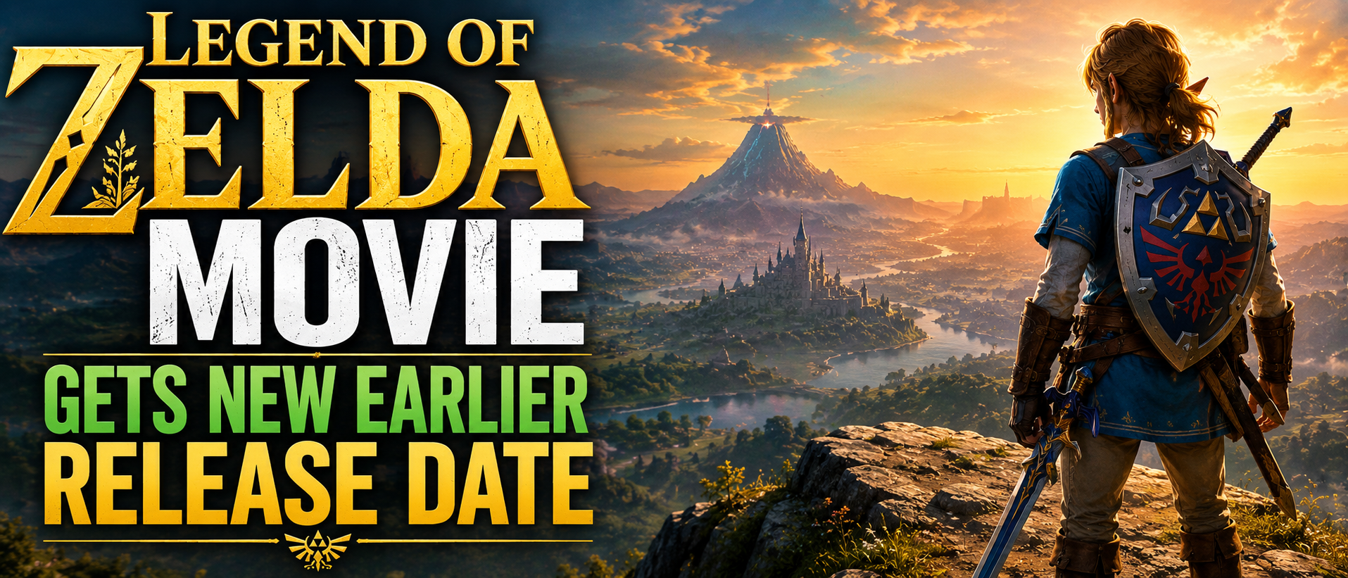 Legend of Zelda Movie Gets New Earlier Release Date