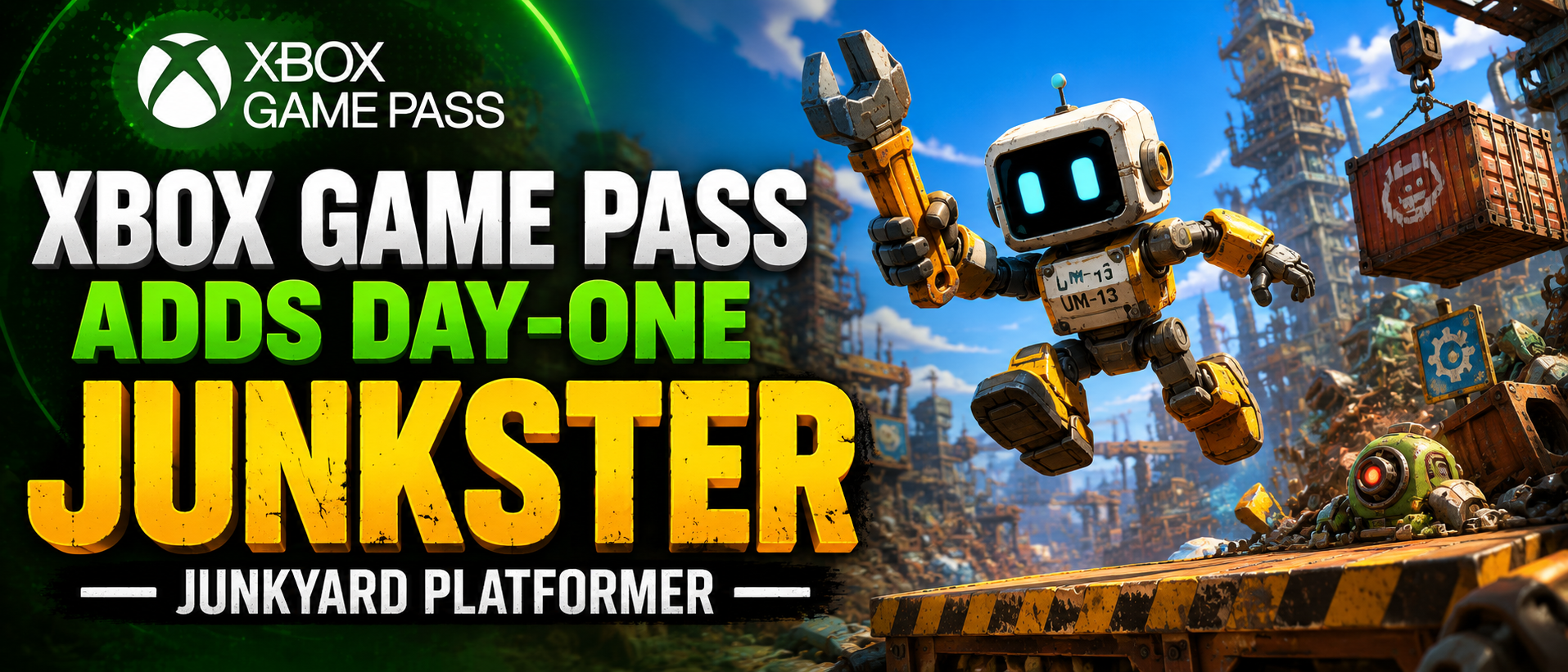 Xbox Game Pass Adds Day-One Junkyard Platformer Junkster