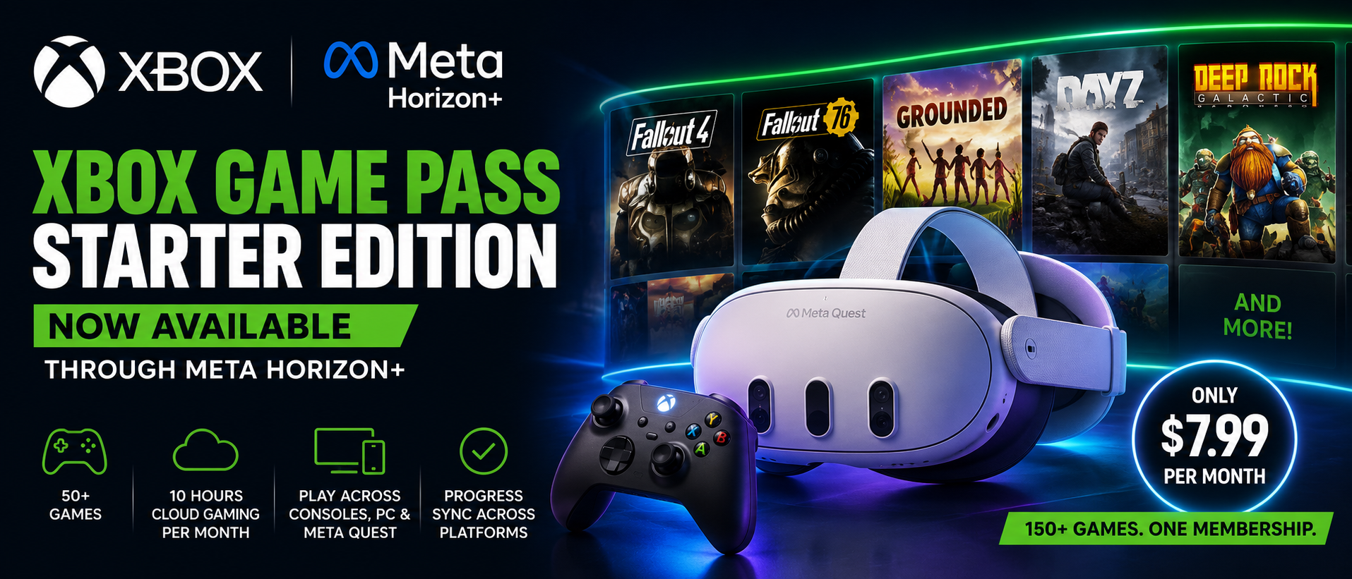 Xbox Game Pass Starter Edition Now Available Through Meta Horizon