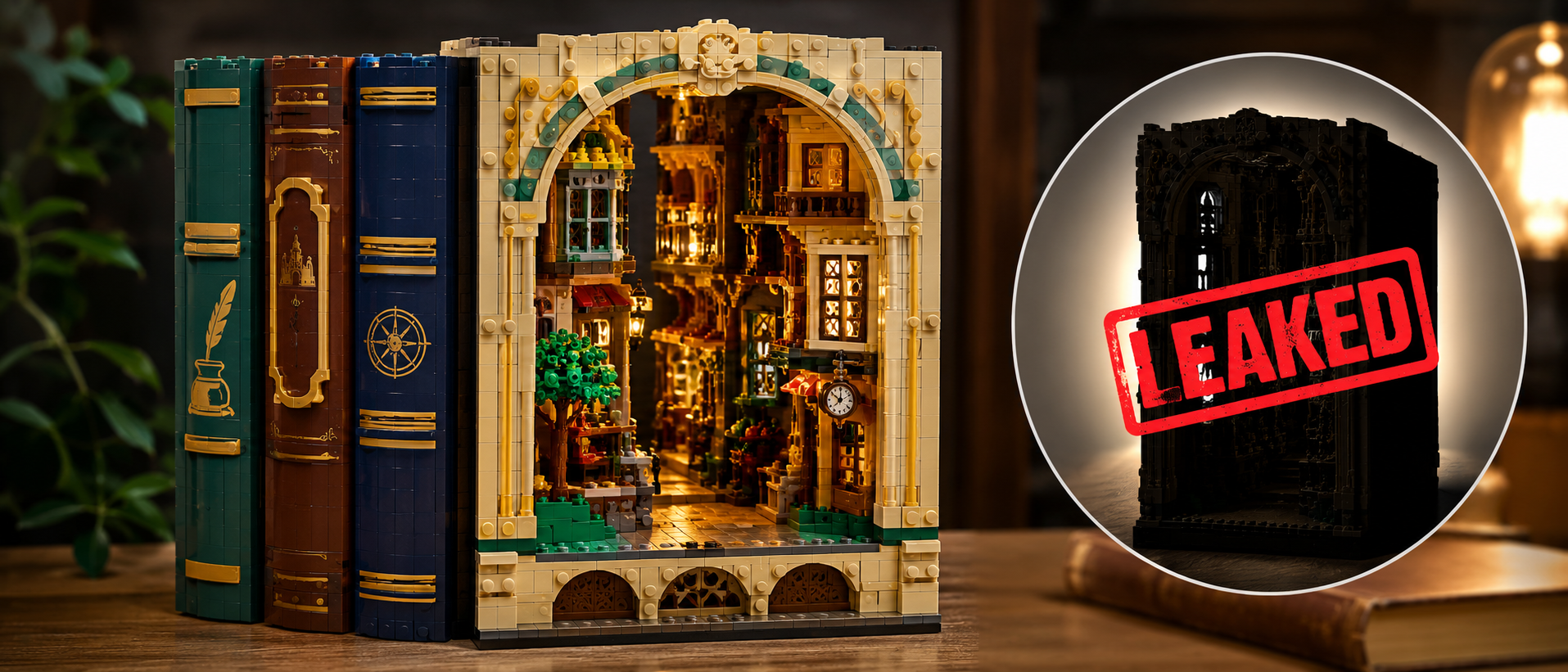 LEGO's Largest Book Nook Set Leaks Online Early