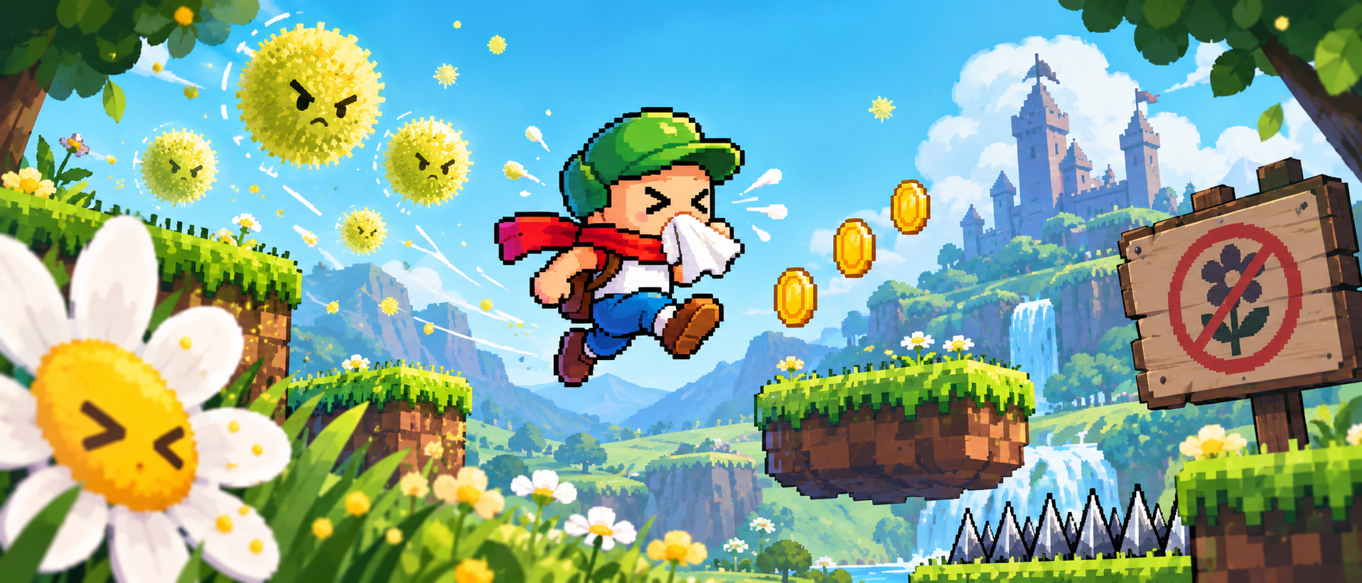 Retro Platformer Hayfever Now Free to Play