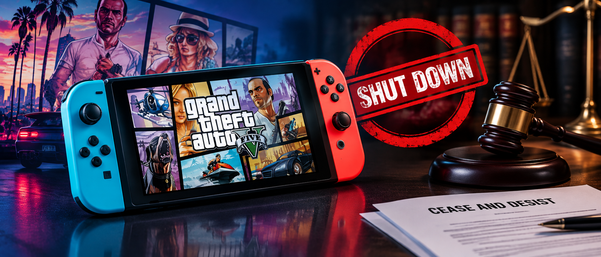 Fan-Made GTA 5 Switch Port Shut Down After Legal Action