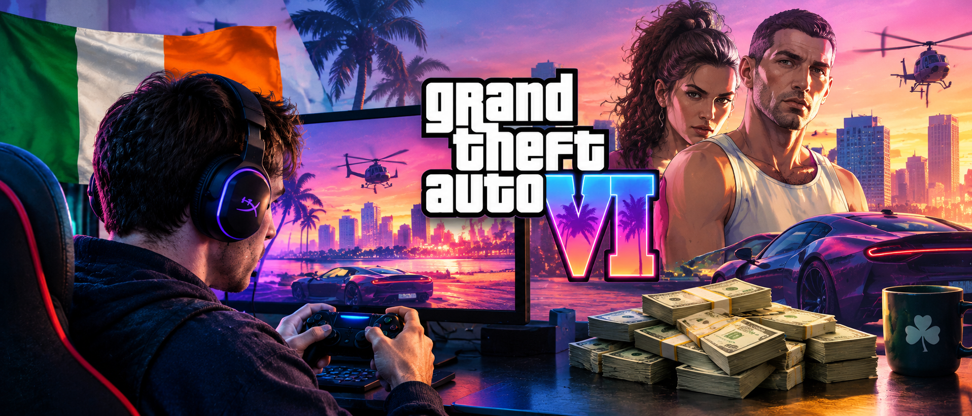 Irish Gamers Can Get Paid $890 to Play GTA 6